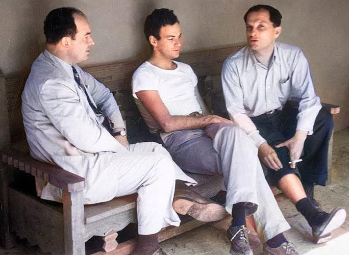 Ulam with von Neumann and Feynman